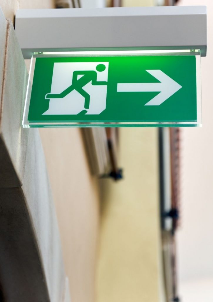 Emergency lighting certificate